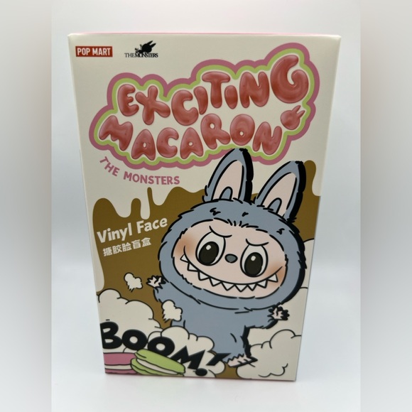 🧸✨Sea Salt Coconut ✨ Pop Mart • Exciting Macaron Series✨ Brand New Sealed - Picture 2 of 5
